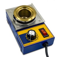 50mm  160W  Lead-free Solder Pots Soldering Brazing Equipment Pot Soldering Desoldering Bath Plate 200-480℃