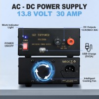 13.8V 30A Power Supply for Ham Radio, CB Radio