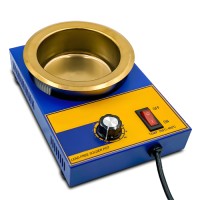300W 100mm Solder Pots Soldering Brazing Equipment Pot Soldering Desoldering Bath Plate 200-480℃